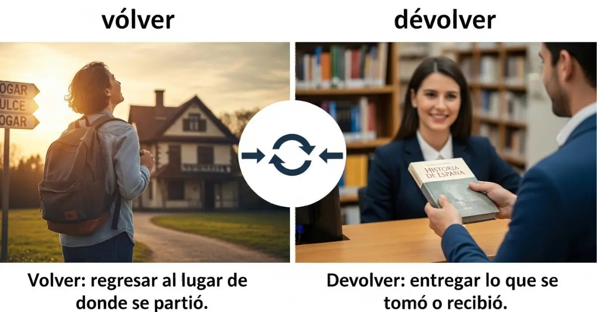 difference-between-volver-and-devolver